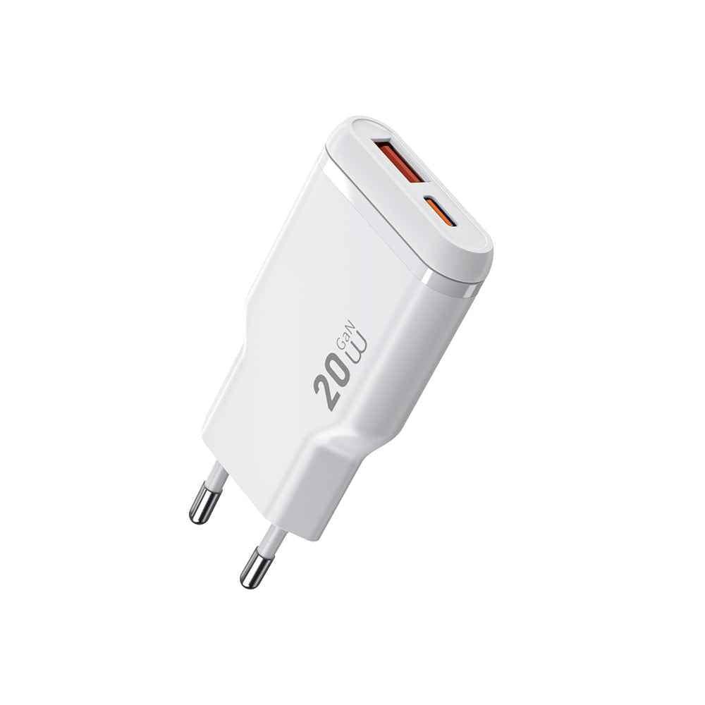 Wiwu Wi-G032 Essen Slim Serisi GaN Tech PD Hızlı Şarj Özellikli Şarj Başlığı 20W