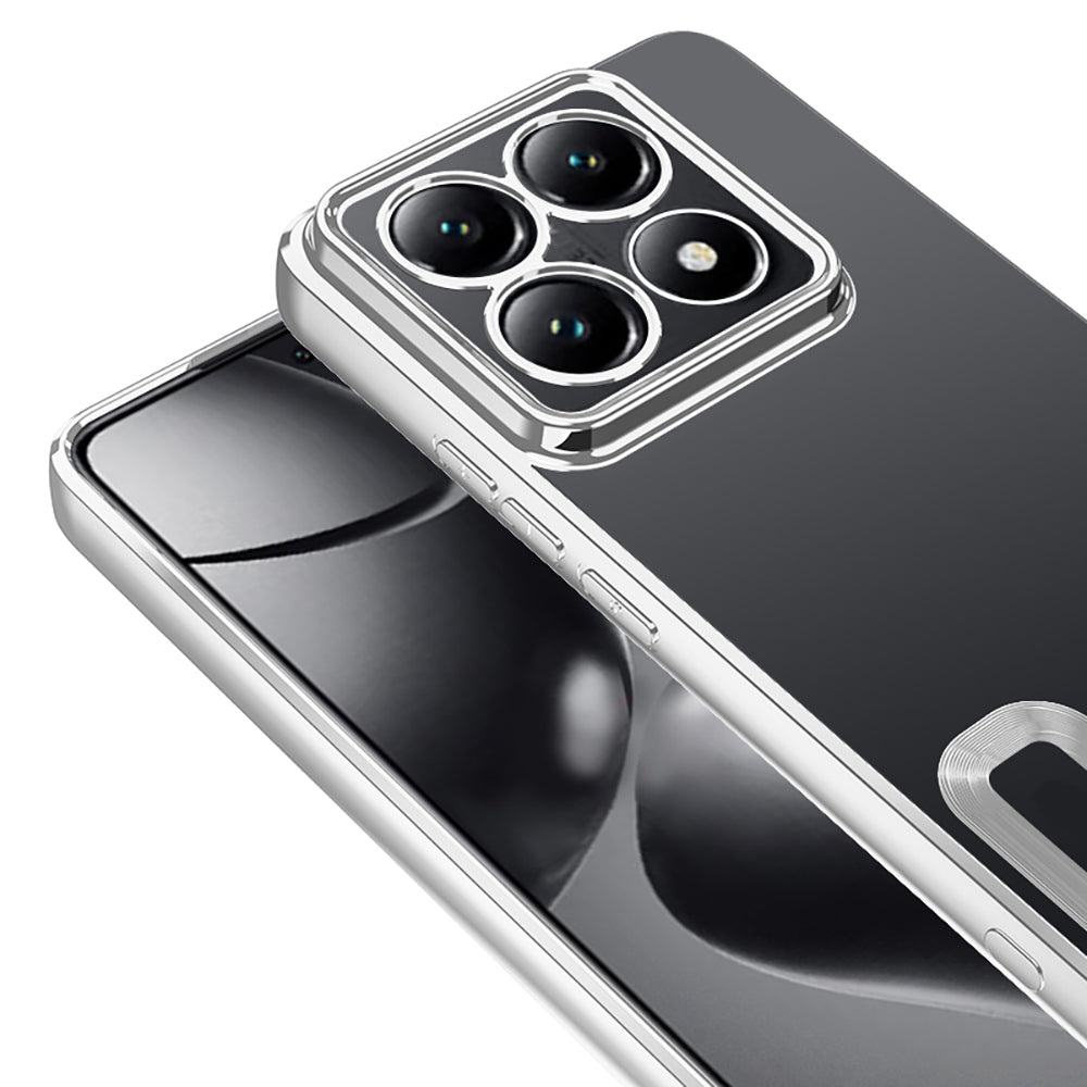 Xiaomi 14T Pro Kılıf Kamera Korumalı Logo Gösteren Zore Omega Kapak