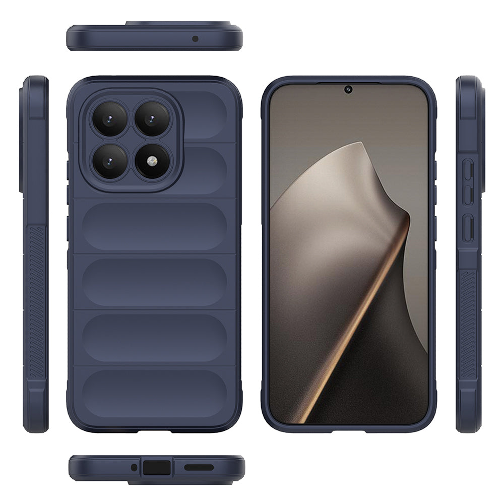 Xiaomi 15T Kılıf Esnek TPU Oyuklu Arka Yüzey Tasarımlı Zore Etnik Silikon Kapak