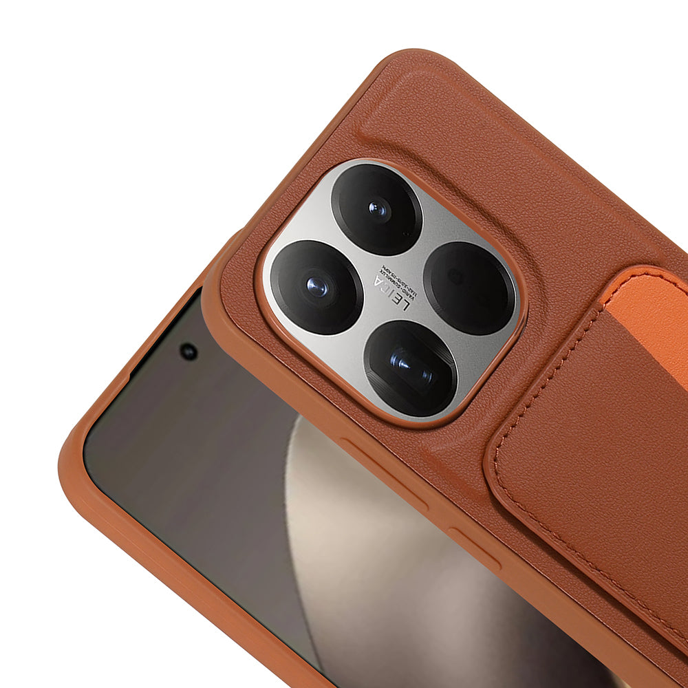 Xiaomi 15T Kılıf Kartlıklı Zore X-Kart Silikon Kapak