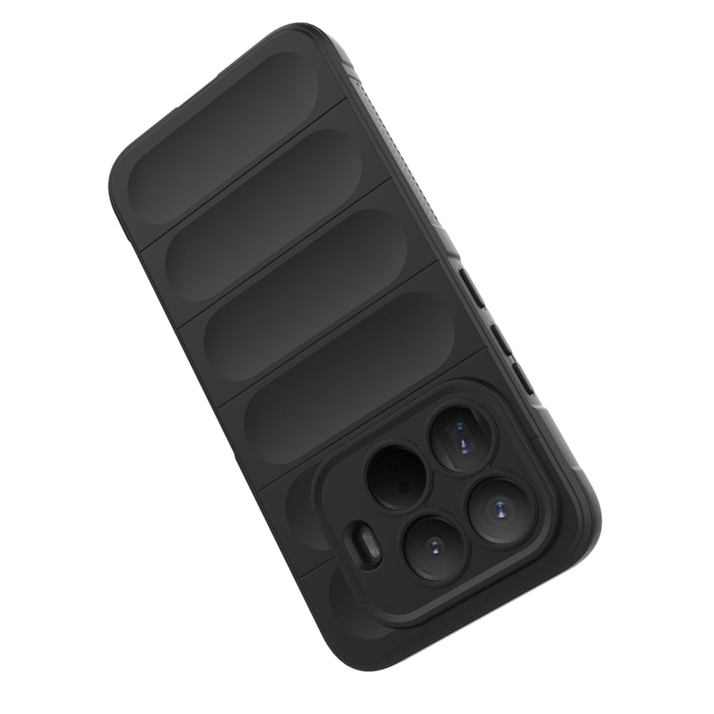 Xiaomi 15T Pro Kılıf Esnek TPU Oyuklu Arka Yüzey Tasarımlı Zore Etnik Silikon Kapak