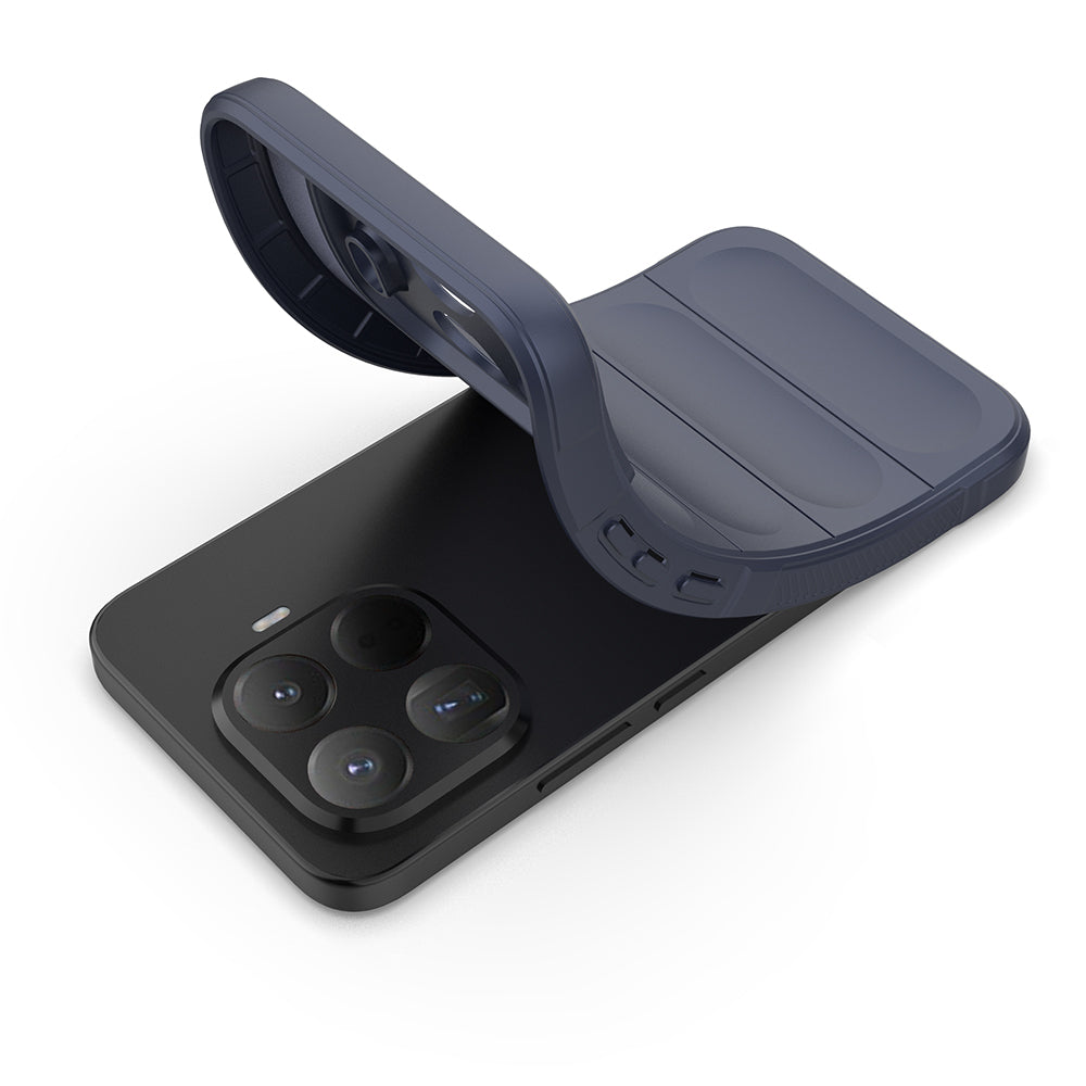 Xiaomi 15T Pro Kılıf Esnek TPU Oyuklu Arka Yüzey Tasarımlı Zore Etnik Silikon Kapak