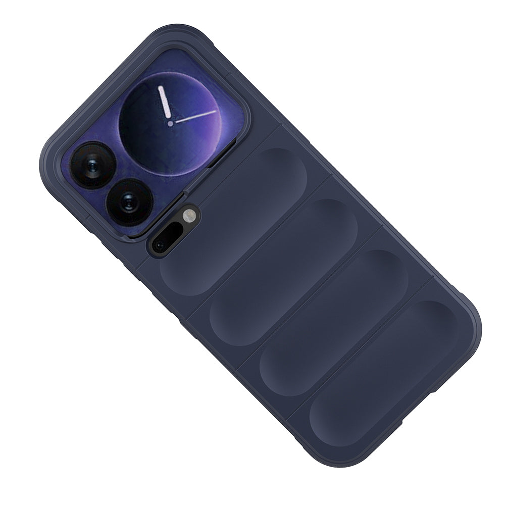 Xiaomi 17 Pro Max Kılıf Esnek TPU Oyuklu Arka Yüzey Tasarımlı Zore Etnik Silikon Kapak