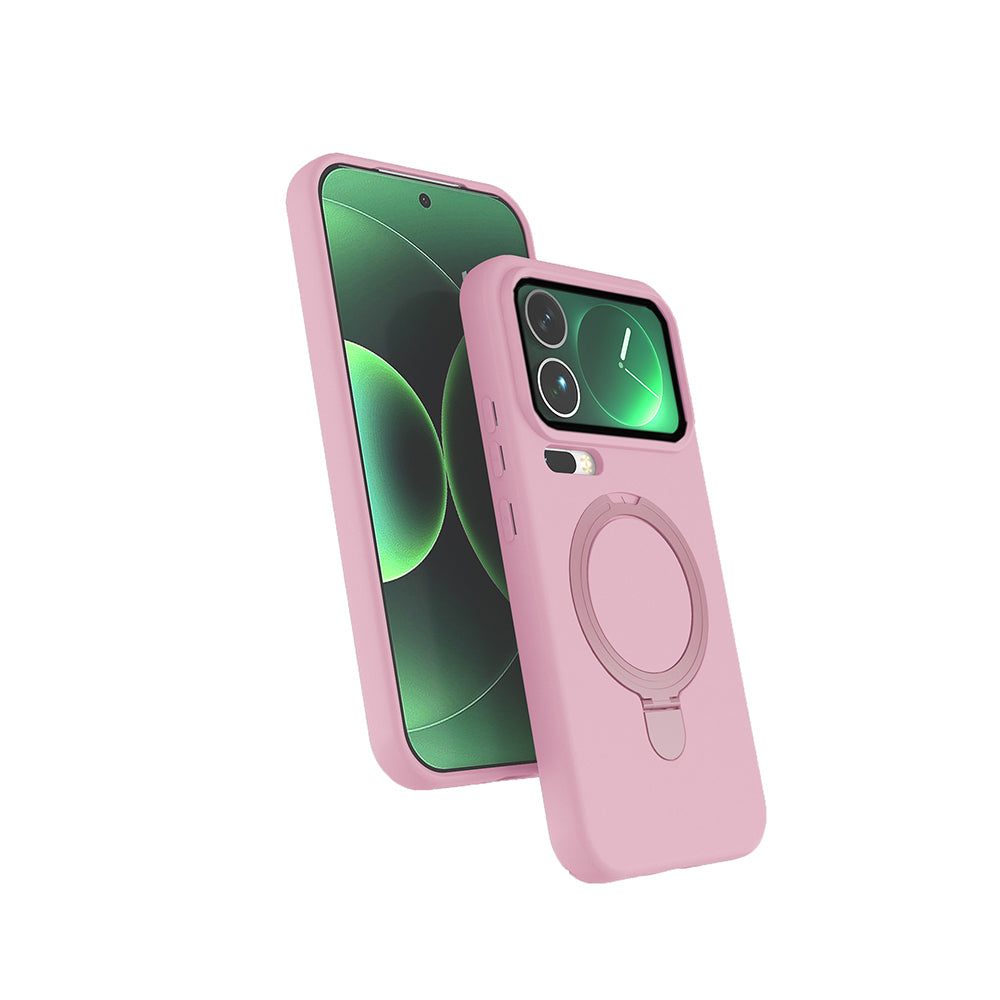 Xiaomi 17 Pro Max Kılıf M-safe Şarj Özellikli Standlı Zore Samara Kapak