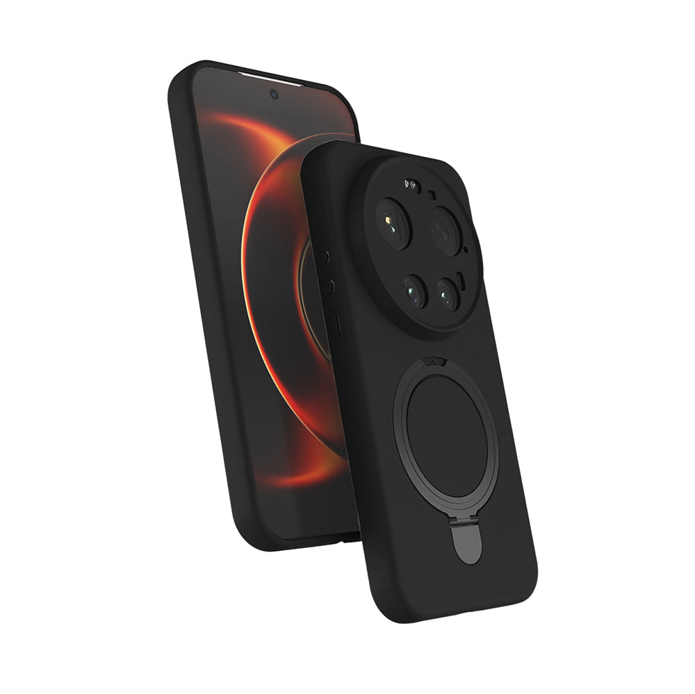 Xiaomi 17 Ultra Kılıf M-safe Şarj Özellikli Standlı Zore Samara Kapak