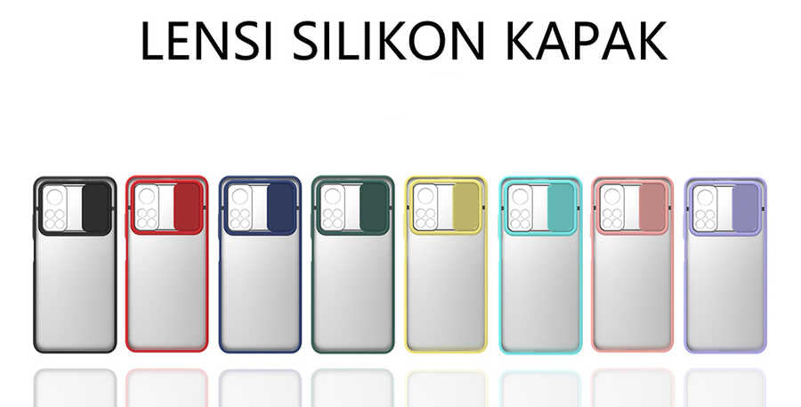 Xiaomi Mi 10T 5G Kılıf Zore Lensi Kapak