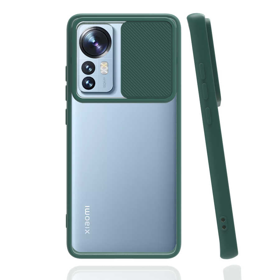 Xiaomi Mi 12 Kılıf Zore Lensi Kapak