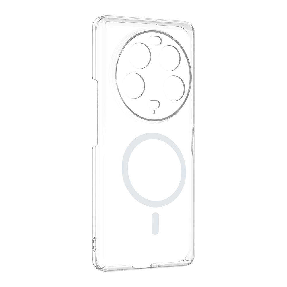 Xiaomi Mi 13 Ultra Kamera Korumalı M-Safe Şarj Özellikli Şeffaf Zore London Sert PC Kapak