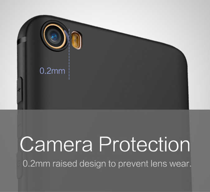 Xiaomi Mi 5 Kılıf Zore İmax Silikon Kamera Korumalı