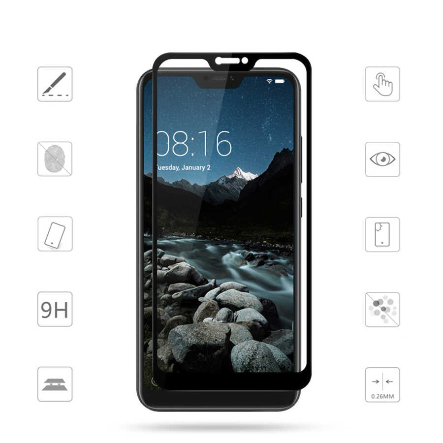 Xiaomi Mi 8 Lite Davin Seramik Ekran Koruyucu