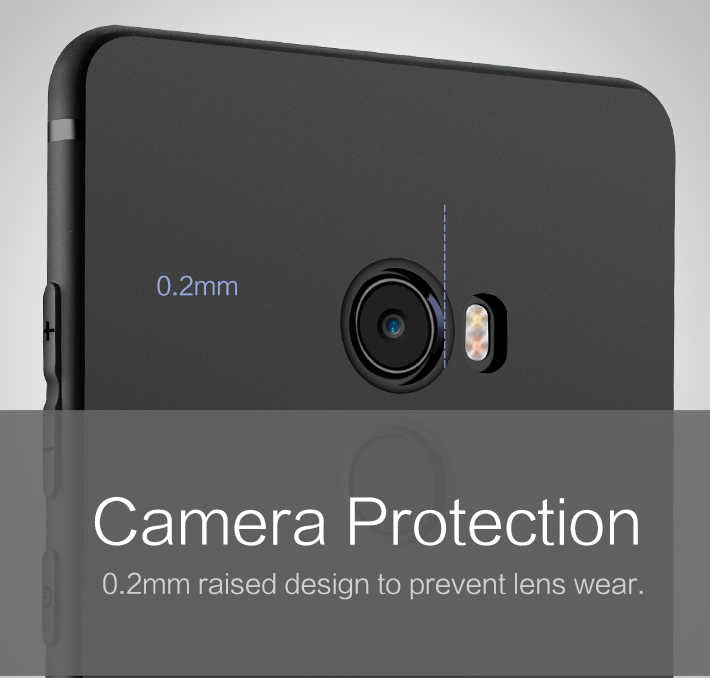 Xiaomi Mi Mix 2 Kılıf Zore İmax Silikon Kamera Korumalı