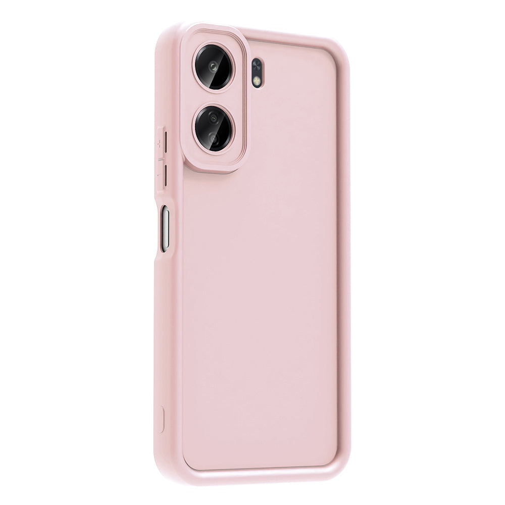 Xiaomi Poco C65 Kılıf Kamera Korumalı Zore Ananas Kapak