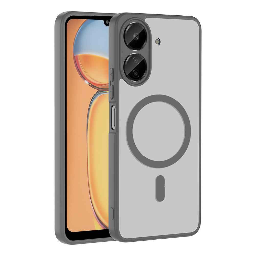 Xiaomi Poco C65 Kılıf M-safe Şarj Özellikli Zore Babet Kapak