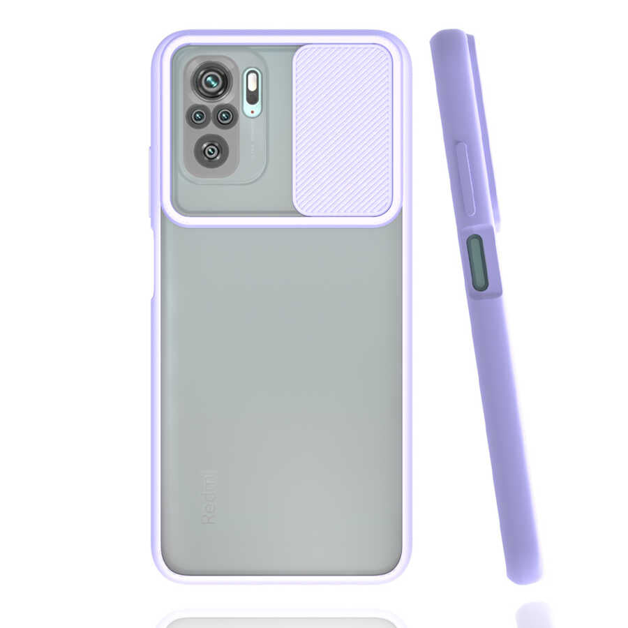 Xiaomi Poco M5S Kılıf Zore Lensi Kapak