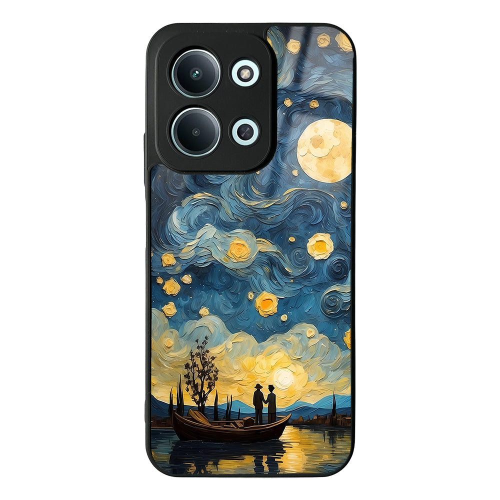 Xiaomi Redmi 15C Kılıf Kamera Korumalı Desenli Zore Lusi Kapak