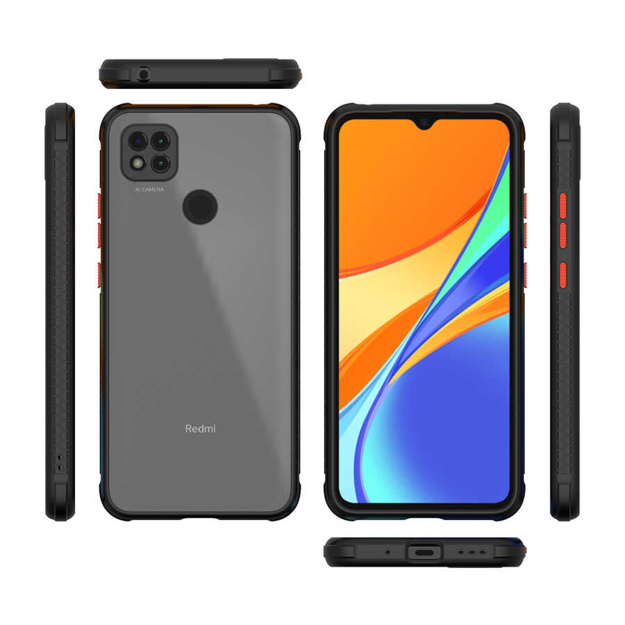 Xiaomi Redmi 9C Kılıf Zore Kaff Kapak