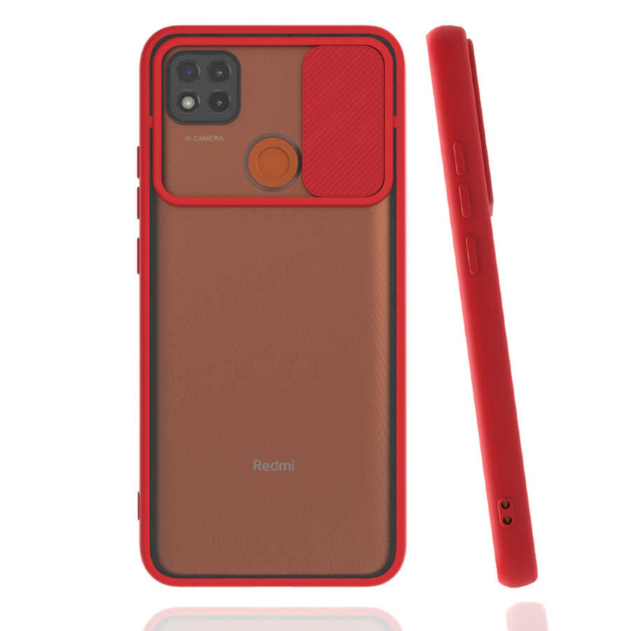 Xiaomi Redmi 9C Kılıf Zore Lensi Kapak