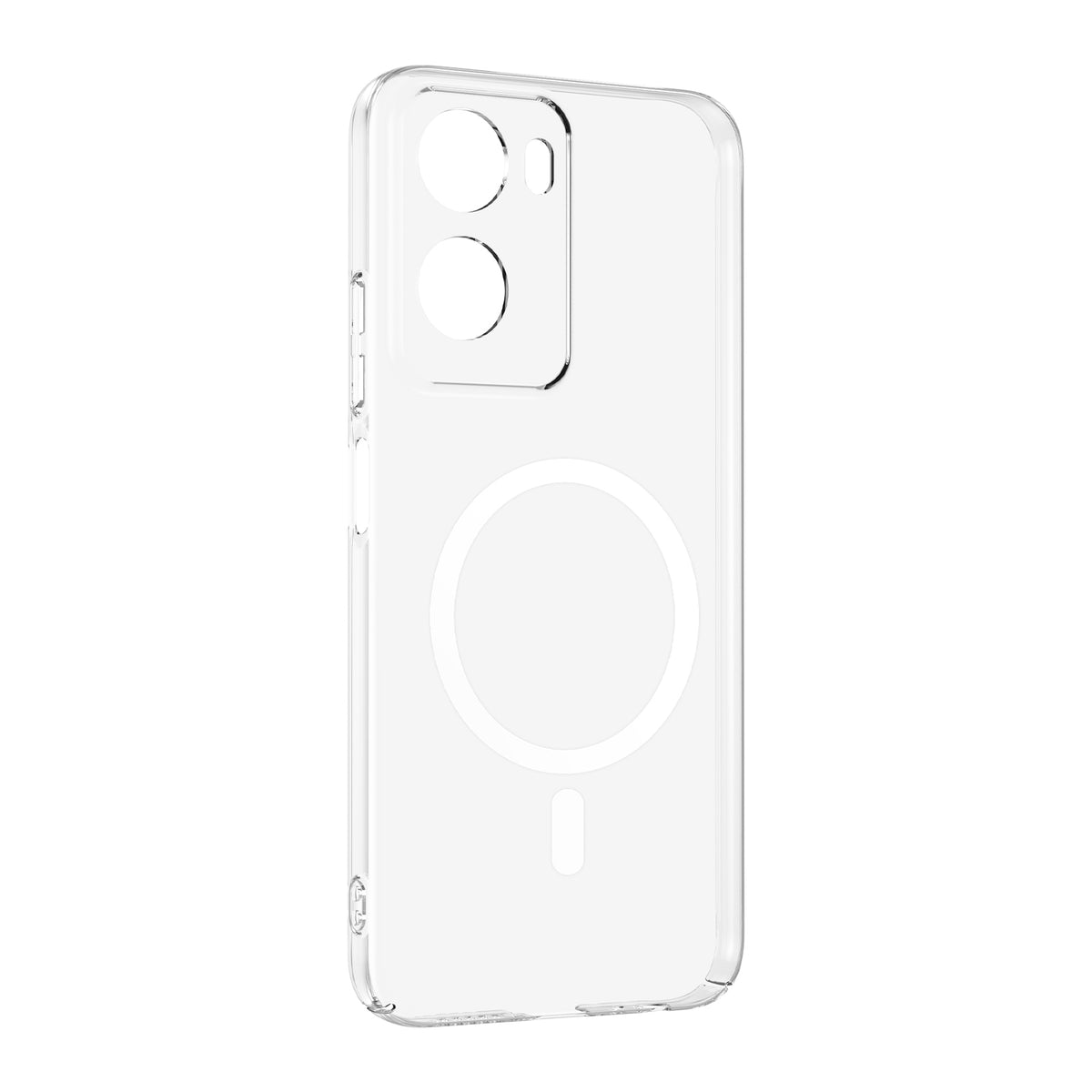 Xiaomi Redmi A7 Pro Kamera Korumalı M-Safe Şarj Özellikli Şeffaf Zore London Sert PC Kapak