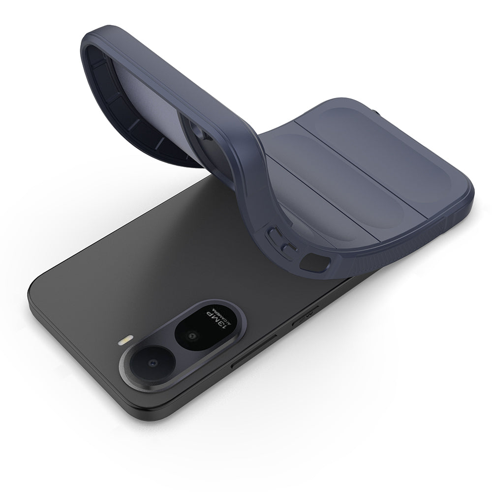 Xiaomi Redmi A7 Pro Kılıf Esnek TPU Oyuklu Arka Yüzey Tasarımlı Zore Etnik Silikon Kapak