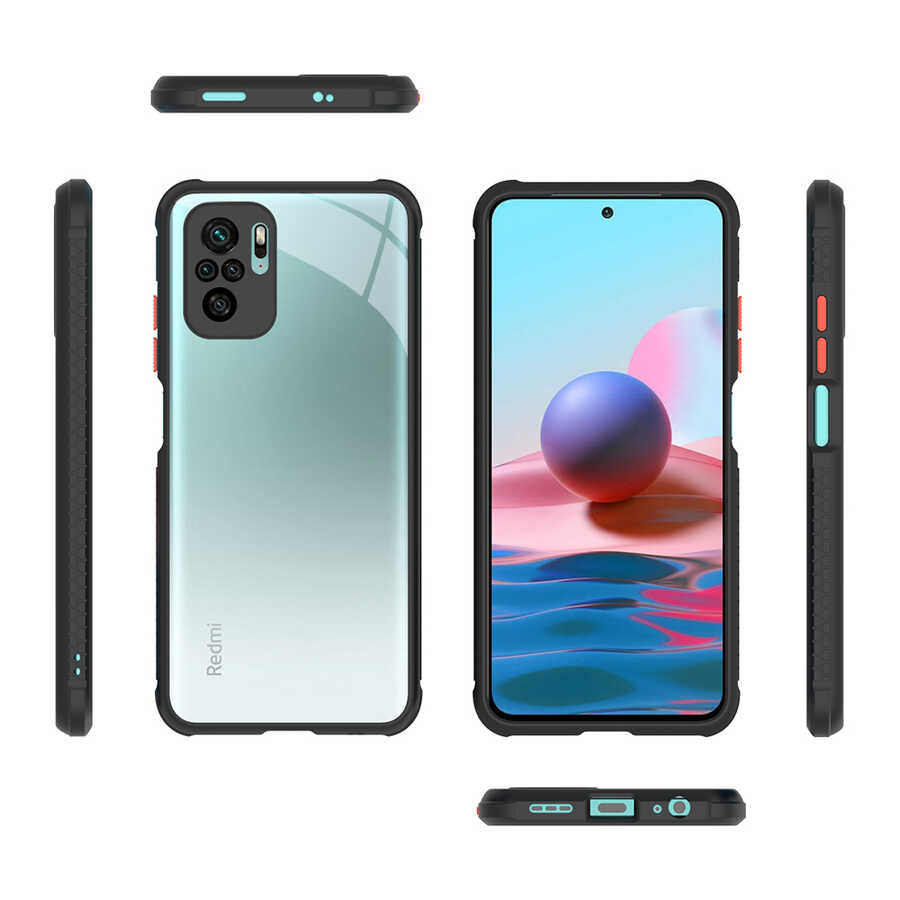 Xiaomi Redmi Note 10S Kılıf Zore Kaff Kapak