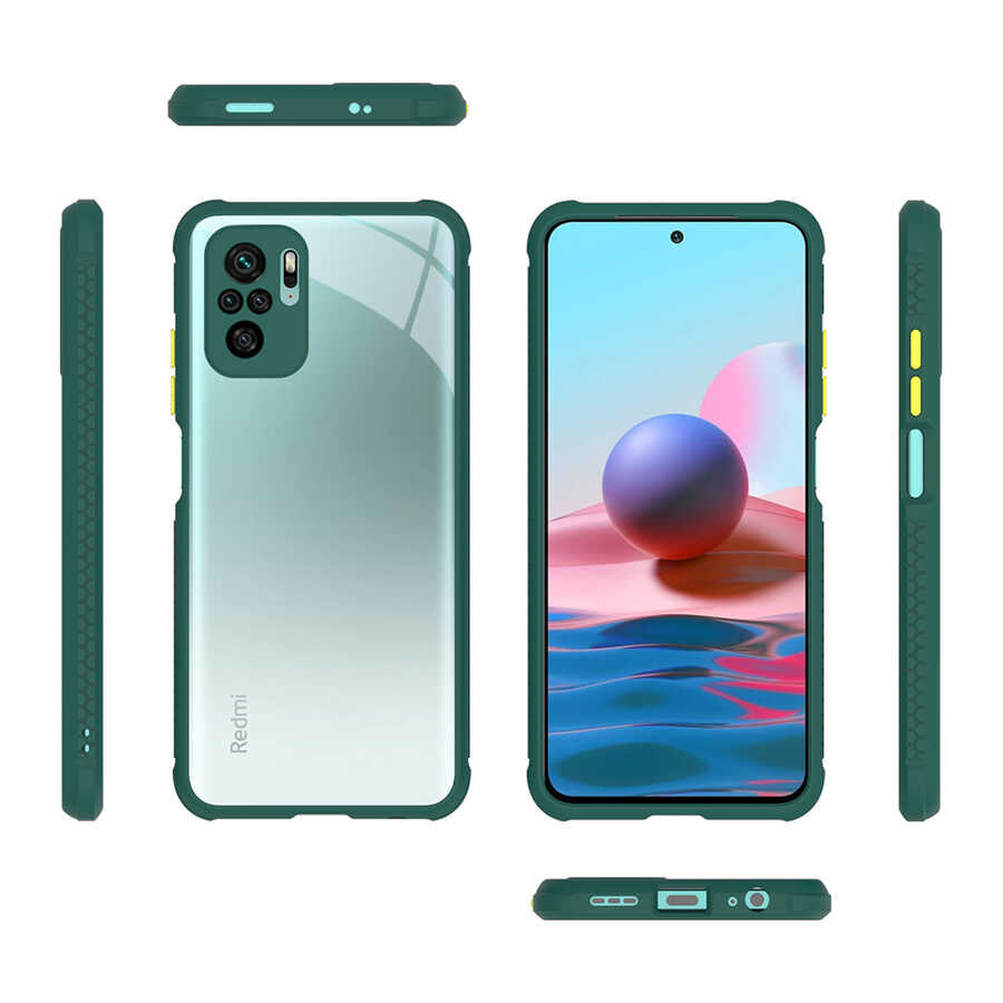 Xiaomi Redmi Note 10S Kılıf Zore Kaff Kapak