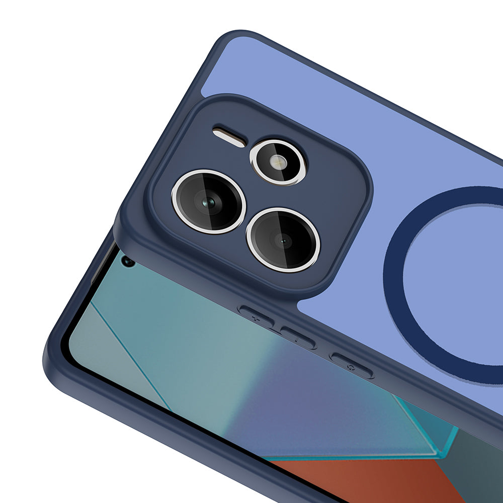 Xiaomi Redmi Note 14 4G Kılıf M-safe Şarj Özellikli Zore Babet Kapak