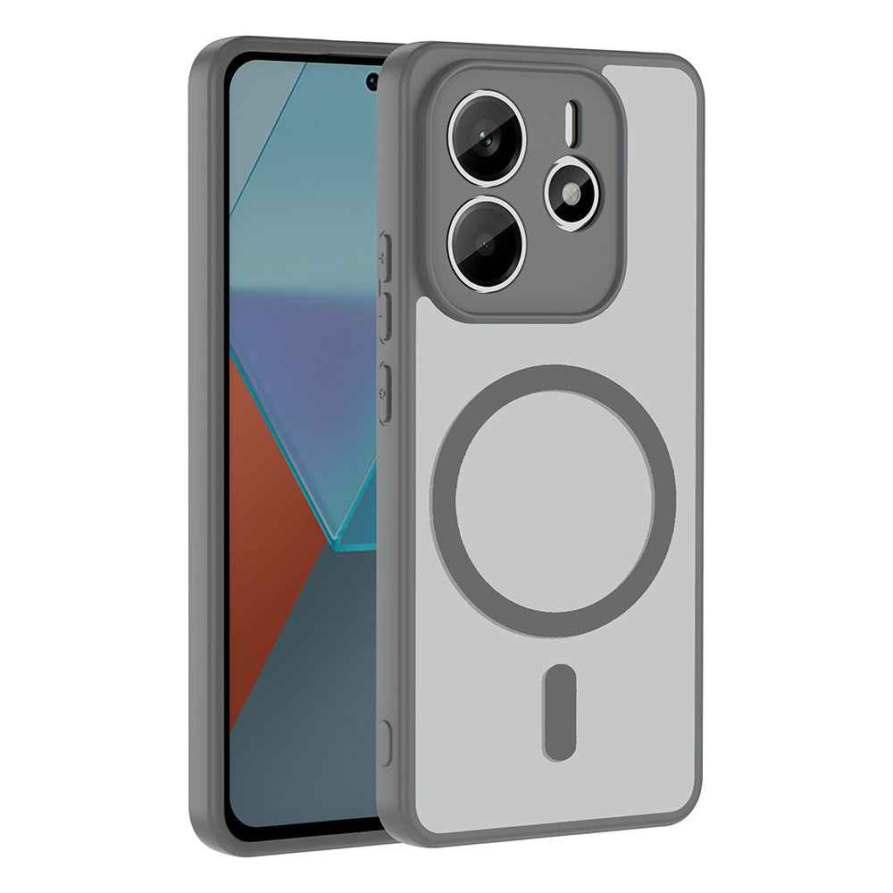 Xiaomi Redmi Note 14 4G Kılıf M-safe Şarj Özellikli Zore Babet Kapak