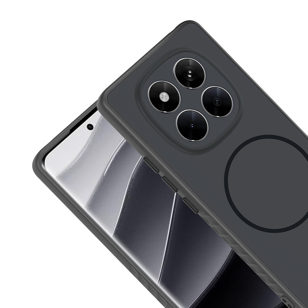 Xiaomi Redmi Note 14 Pro 4G Kılıf M-safe Şarj Özellikli Zore Tea Kapak