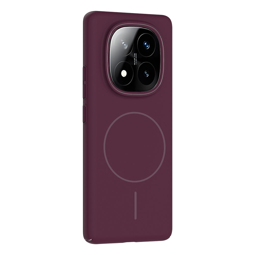 Xiaomi Redmi Note 14 Pro 4G Kılıf M-safe Şarj Özellikli Zore Ruby Sert Kapak