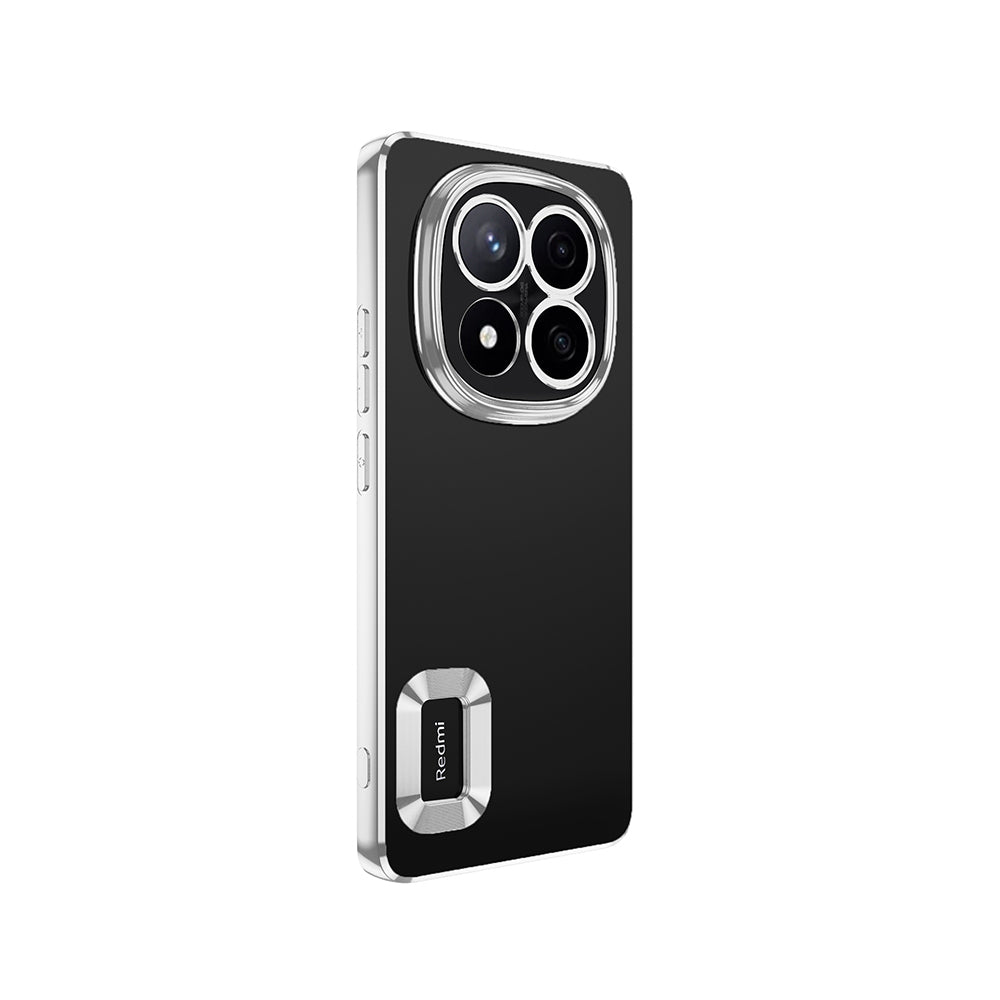 Xiaomi Redmi Note 14 Pro 5G Kılıf Kamera Korumalı Logo Gösteren Zore Omega Kapak