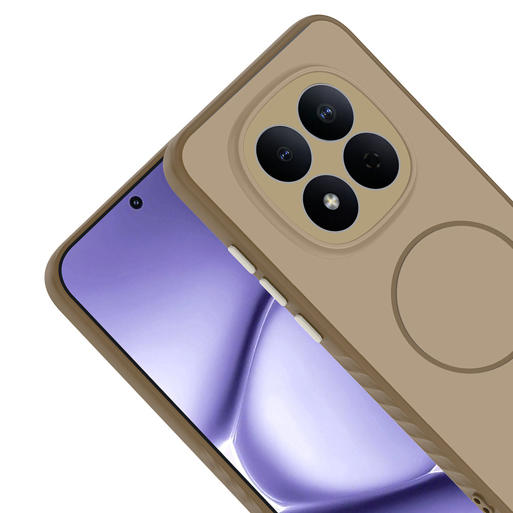 Xiaomi Redmi Note 15 Pro 4G Kılıf M-safe Şarj Özellikli Zore Tea Kapak
