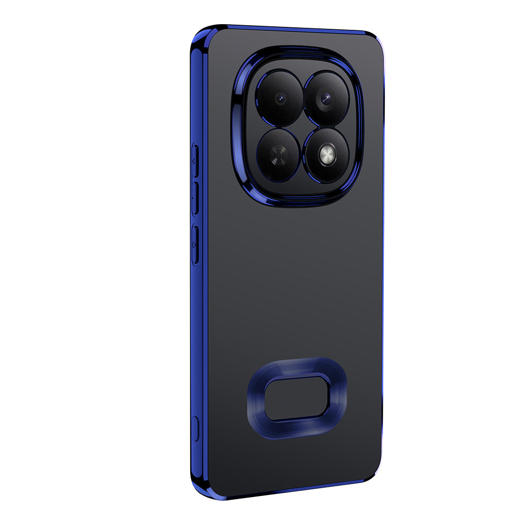 Xiaomi Redmi Note 15 Pro Kılıf Kamera Korumalı Logo Gösteren Zore Omega Kapak
