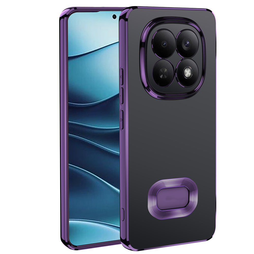 Xiaomi Redmi Note 15 Pro Plus Kılıf Kamera Korumalı Logo Gösteren Zore Omega Kapak