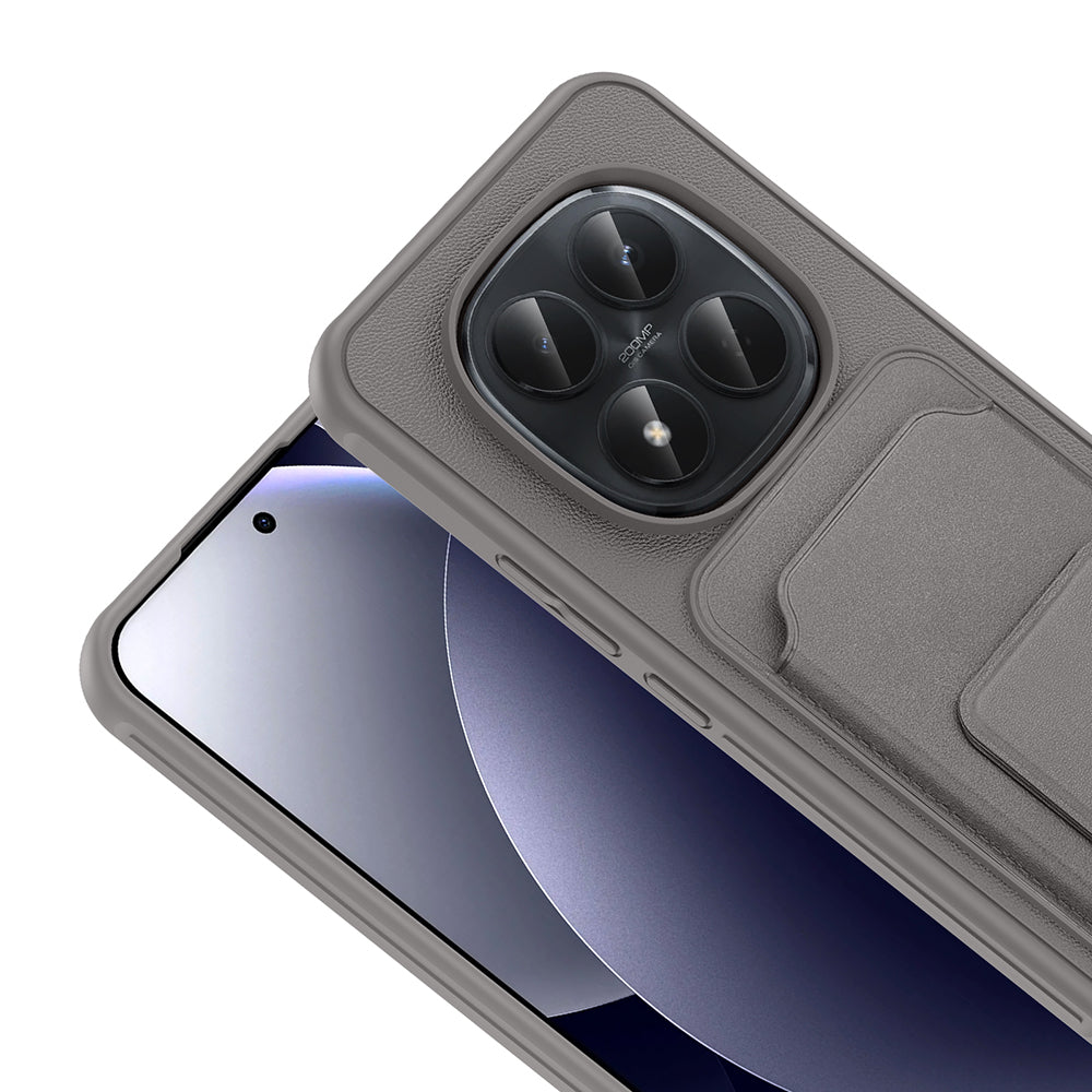 Xiaomi Redmi Note 15 Pro Plus Kılıf Kartlıklı TPU Zore Bikart Kapak