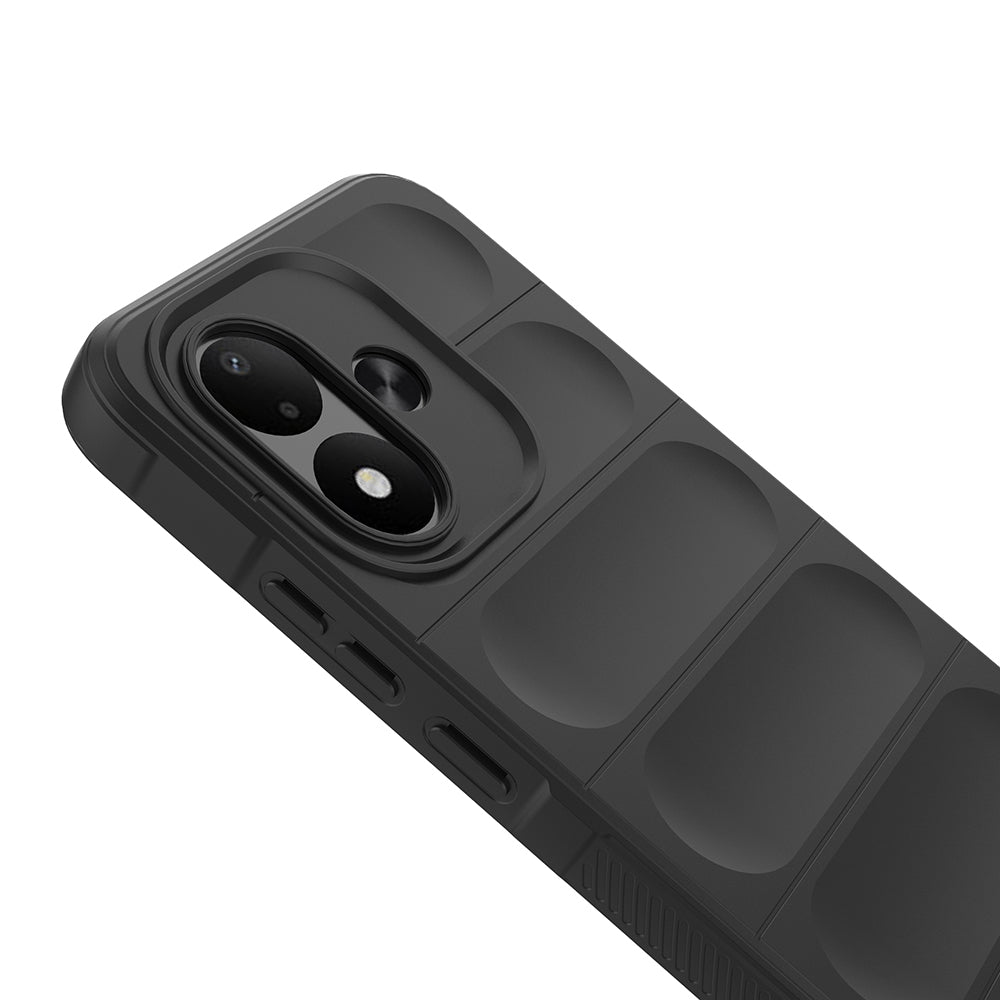 Xiaomi Redmi Note 17 Kılıf Esnek TPU Oyuklu Arka Yüzey Tasarımlı Zore Etnik Silikon Kapak