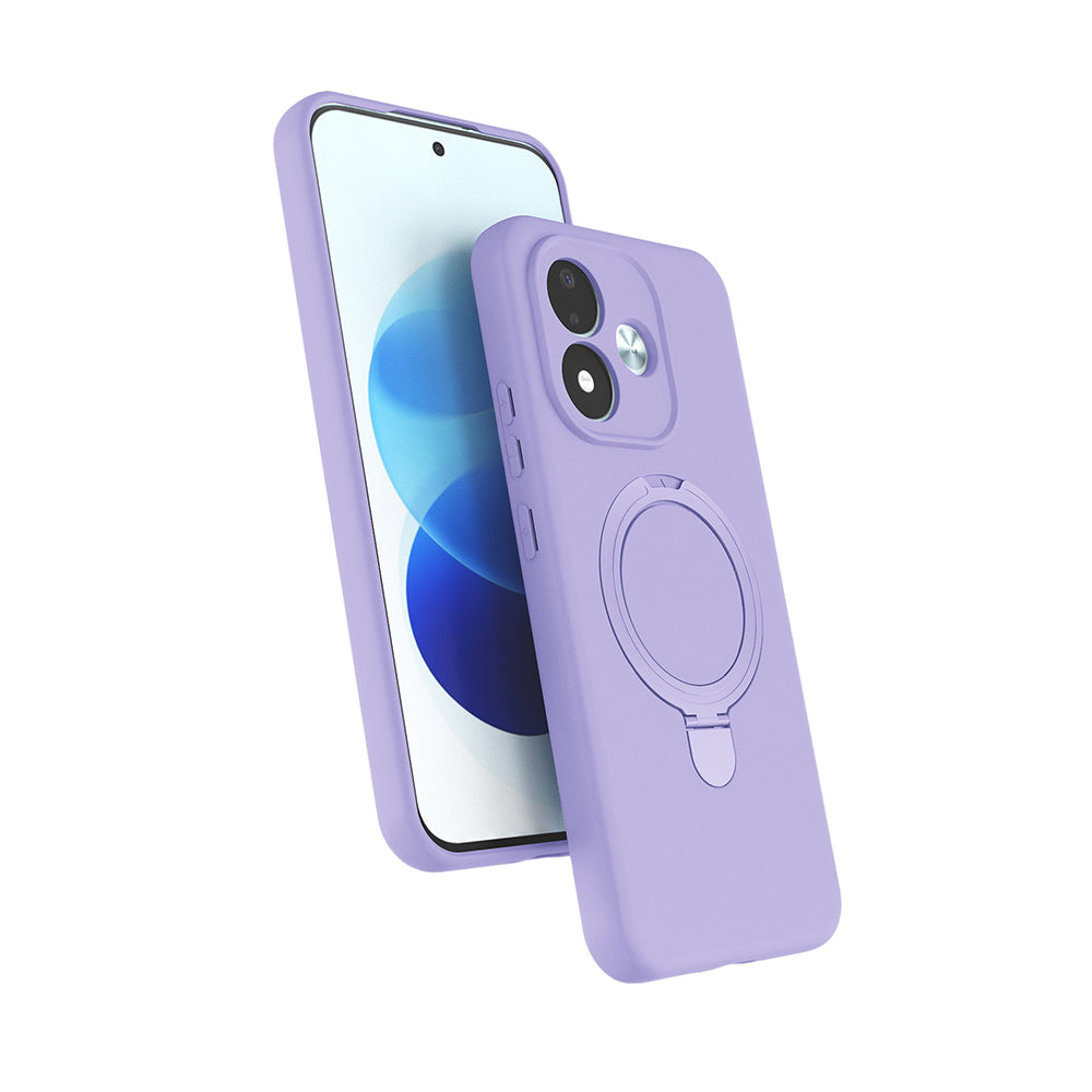 Xiaomi Redmi Note 17 Kılıf M-safe Şarj Özellikli Standlı Zore Samara Kapak