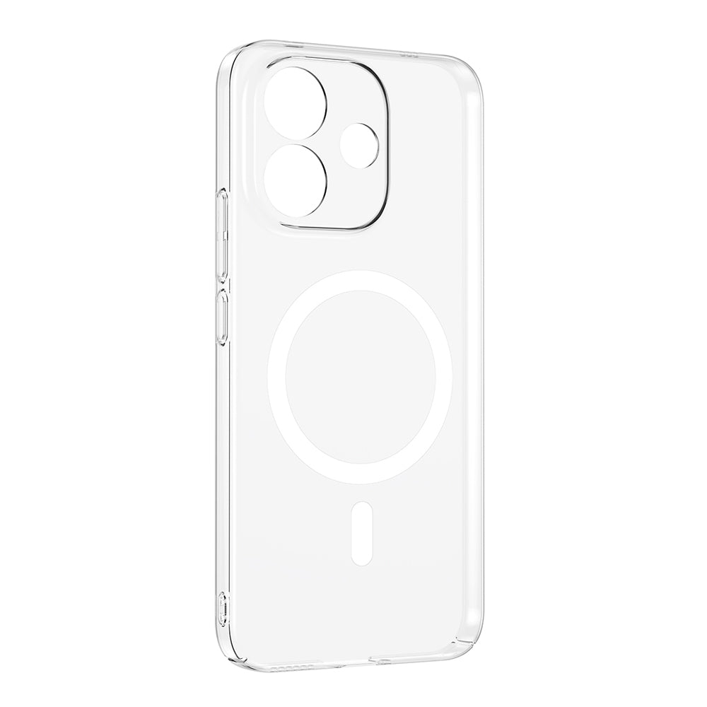 Xiaomi Redmi Note 17 Pro Kamera Korumalı M-Safe Şarj Özellikli Şeffaf Zore London Sert PC Kapak