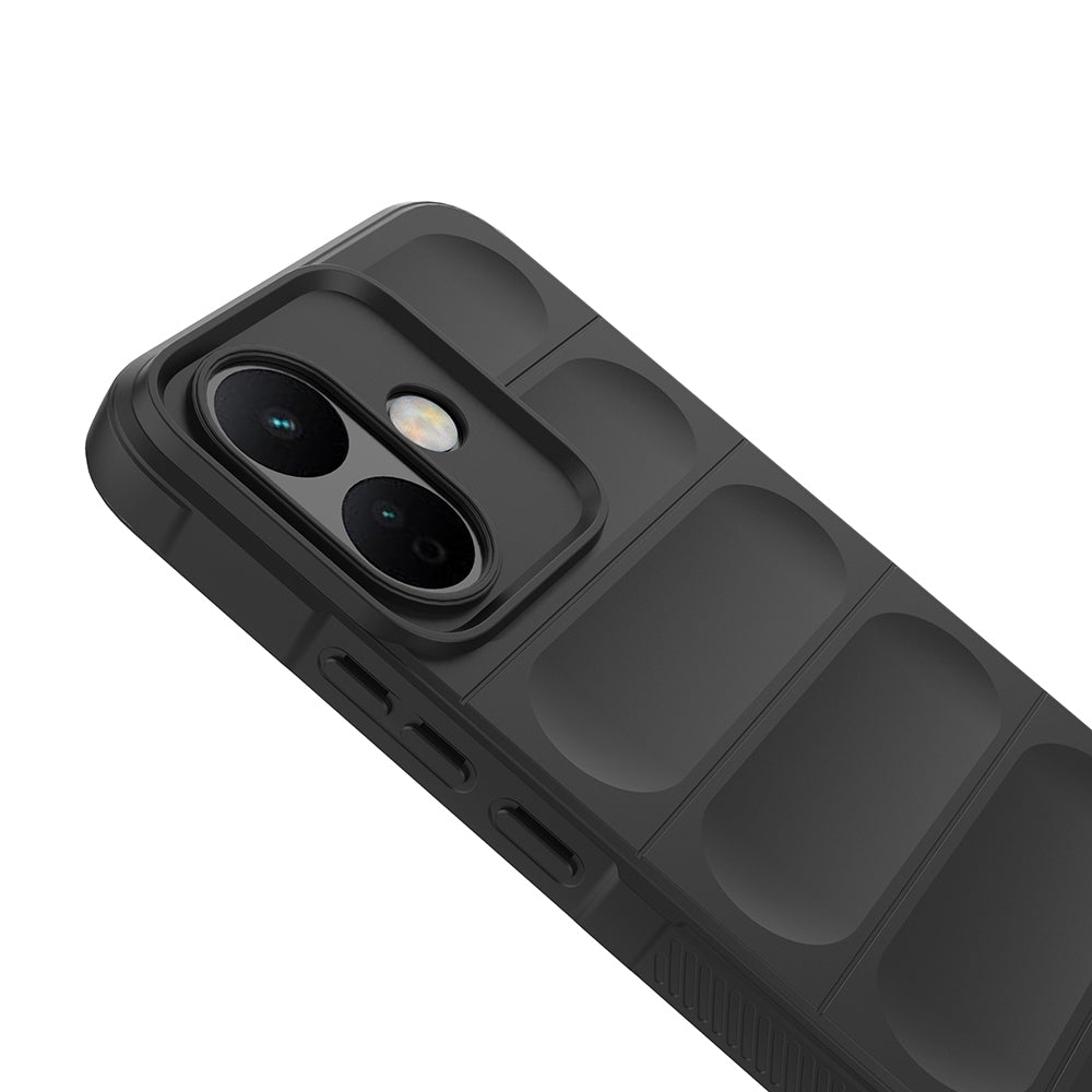 Xiaomi Redmi Note 17 Pro Kılıf Esnek TPU Oyuklu Arka Yüzey Tasarımlı Zore Etnik Silikon Kapak