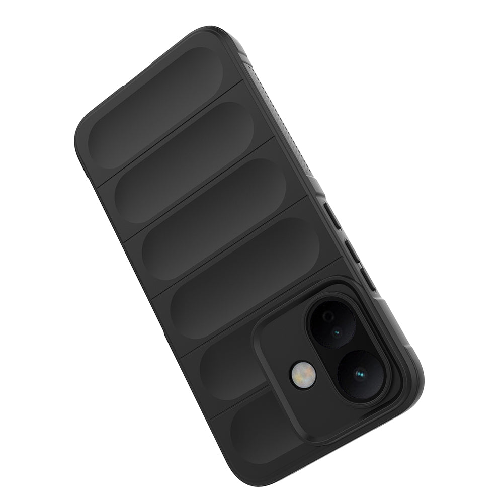 Xiaomi Redmi Note 17 Pro Kılıf Esnek TPU Oyuklu Arka Yüzey Tasarımlı Zore Etnik Silikon Kapak