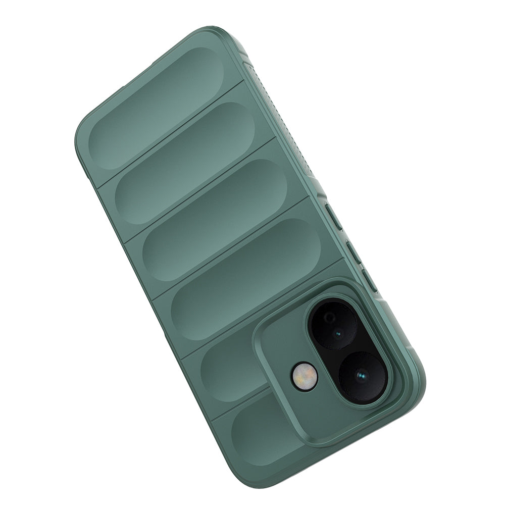 Xiaomi Redmi Note 17 Pro Kılıf Esnek TPU Oyuklu Arka Yüzey Tasarımlı Zore Etnik Silikon Kapak