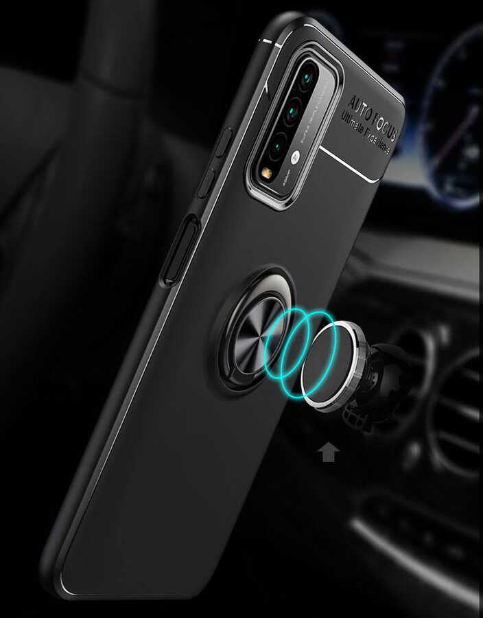 Xiaomi Redmi Note 9 4G Kılıf Zore Ravel Silikon Kapak