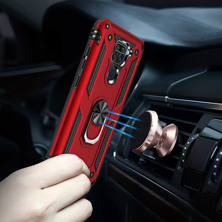 Xiaomi Redmi Note 9 Kılıf Zore Vega Kapak