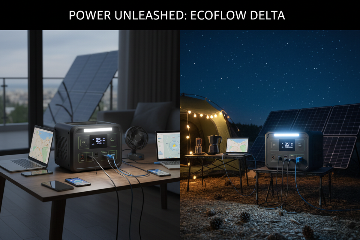 EcoFlow Taşınabilir Güç Kaynakları ile Kesintisiz Enerji