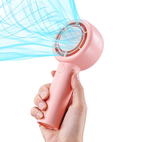 Aecooly PB01 İç Spiralli Çift Halka Hava Akışı Teknolojili 5 Kademeli Portatif Soğutucu El Fanı