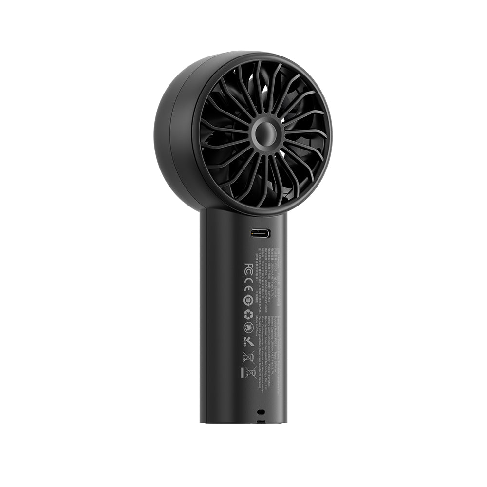 Aecooly PE01 Dijital LED Göstergeli 5 Kademeli Portatif Soğutucu El Fanı