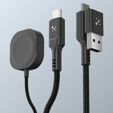 Amazingthing Thunder Pro 7X 100W Apple Watch Serisi Akıllı Saat Wireless 4in1 Type-C PD - Usb Hızlı Şarj Kablosu 1.5M