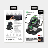 Amazingthing Thunder Pro Mag 6in1 PD22.5W Katlanabilir Standlı Kablosuz Powerbank 8000mAh