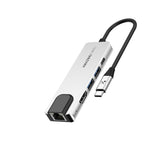 Amazingthing Thunder Pro RJ45 Type-c to HDTV 5 in 1 4K 60Hz Ethernet Dönüştürücü Adaptör