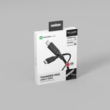 Amazingthing Thunder Pro USB3.2 Gen2 PD3.1 Port Korumalı Type-C to Type-C Kablo 2m 240W 4K@60Hz