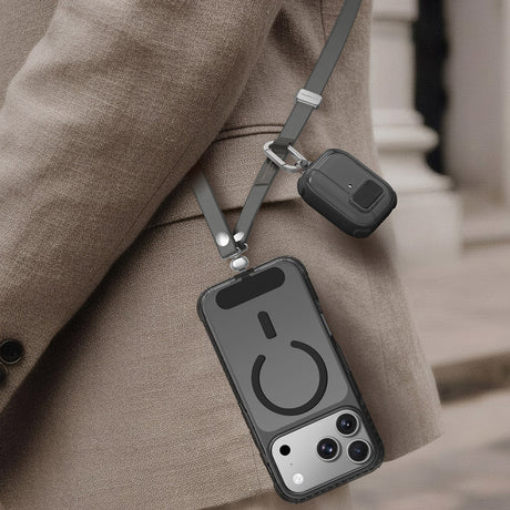 Amazingthing Titan Serisi Ayarlanabilir Manyetik Tasarımlı Telefon ve AirPods Boyun Askı İpi